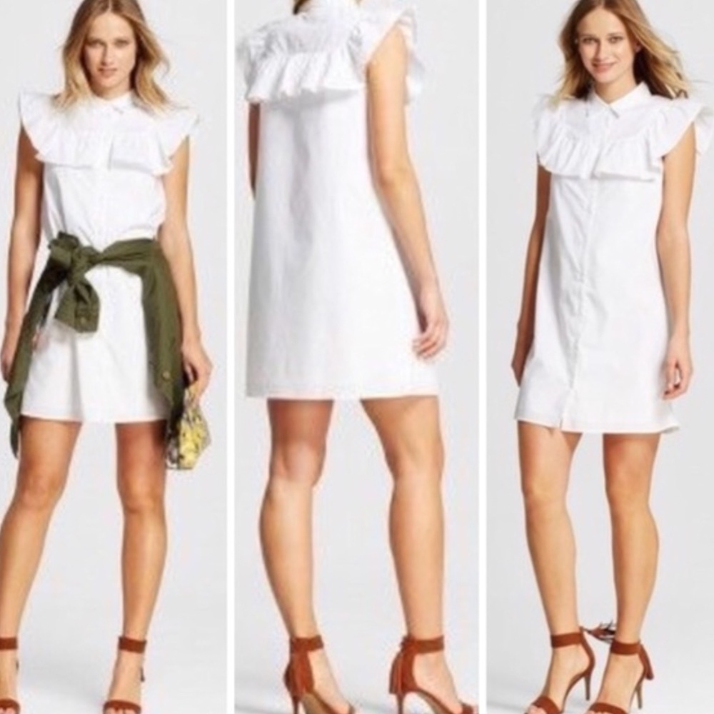 Who What Wear White Shirt Dress